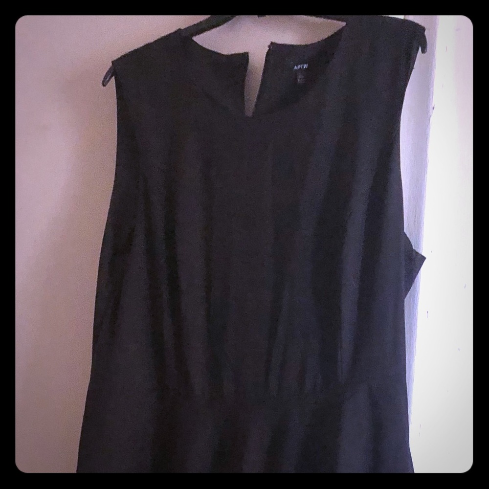 Studio Asymmetrical peplum jumpsuit Eloquii